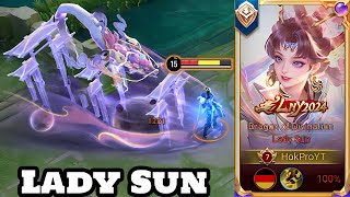 Honor of Kings Lady Sun Gameplay Rank Mythic