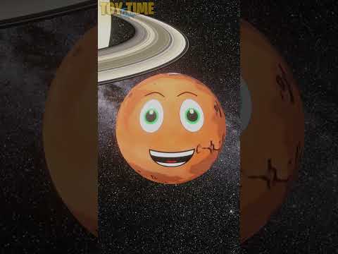 Planets of the Solar System - Mercury Mars Saturn - Solar System #Shorts