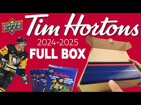 WHAT YOU GET 2024 Tim Hortons Hockey Cards