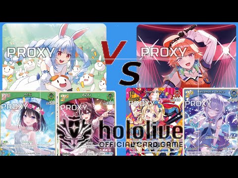 [Hololive TCG] Azki Deck vs New and Improved Polka Mascot deck with Okayu support?!