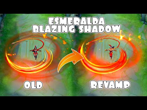 Esmeralda Revamp Blazing Shadow VS OLD Skill Effects Comparison