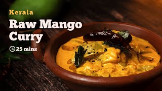 Kerala Raw Mango Curry | Manga Curry |  Mango Coconut Milk Curry | Pacha Maanga Curry | Cookd