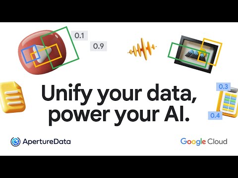 Power AI with unified multimodal data with ApertureDB on Google Cloud.