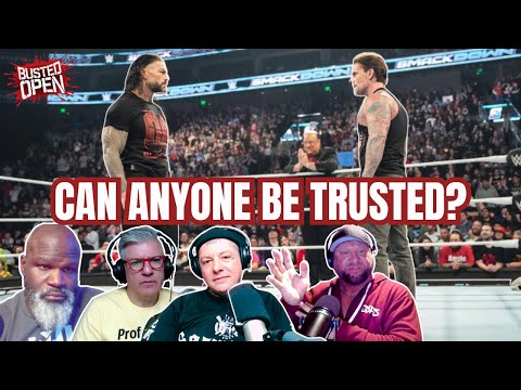 Reaction to CM Punk Joining The Bloodline | Busted Open