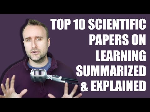 Ten of My Favorite Papers on the Science of Learning and Thinking