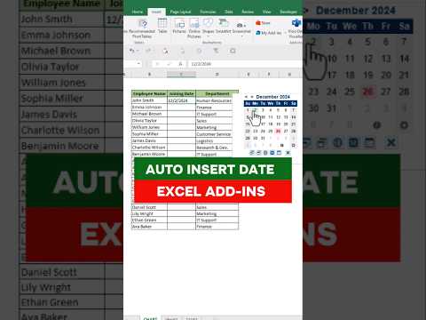 Master Date Picker in Excel in Just 10 Minutes #shorts #learnexcel #exceltips