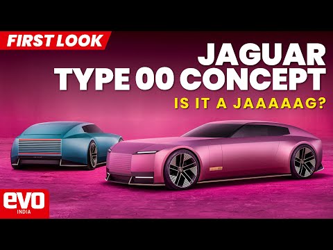 Jaguar Type 00 Concept unveiled | Here's what we know | First Look | @evoIndia