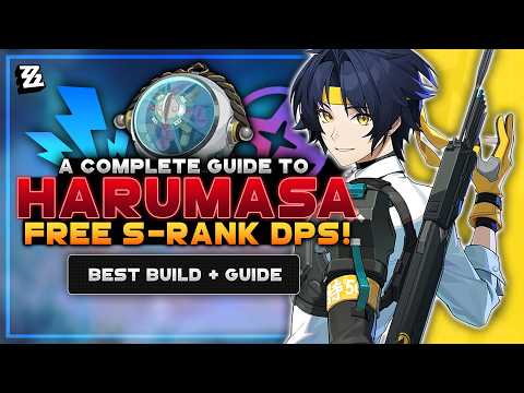 COMPLETE In-Depth Harumasa Guide | Best Teams, Weapons, Combos, Disk Drives | Zenless Zone Zero ZZZ