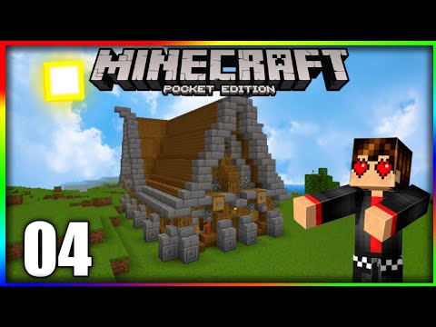 CONSTRUÍ MINHA PRIMEIRA CASA!! - MINECRAFT SURVIVAL 1.19 #4 - ( MINECRAFT BEDROCK )