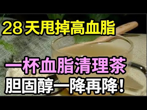 高血脂的“清洁剂”，比吃药更有效，快速清理血管胆固醇，28天恢复血脂正常【本草养生大智慧】