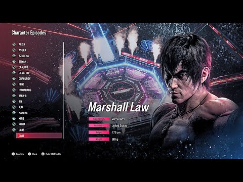 Tekken 8 | Law Character Episode [PS5]