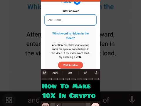 How to make 10x in crypto. CAT'S video code for today #crypto #cryptomining #viralshort #shorts