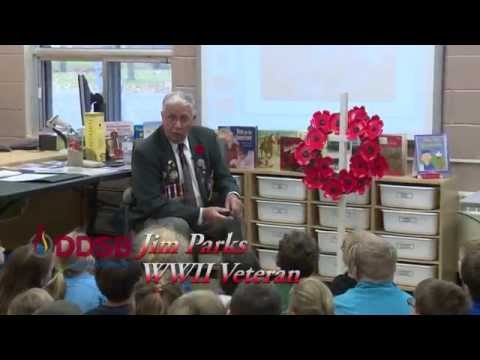 Remembrance Day Presentation at Greenbank PS