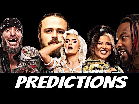 AEW WRESTLE DREAM PREDICTIONS : GENERATION OF WRESTLING