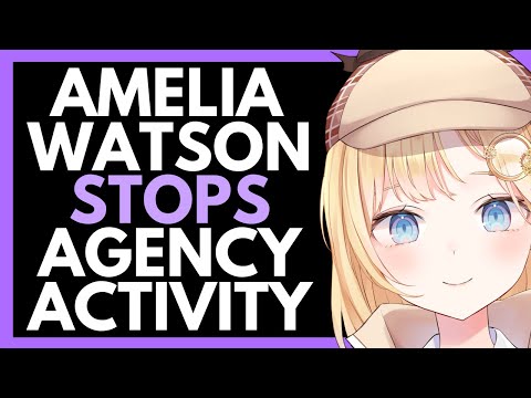 Amelia Watson Ceasing Hololive English General Activities, VTubers & Artists React