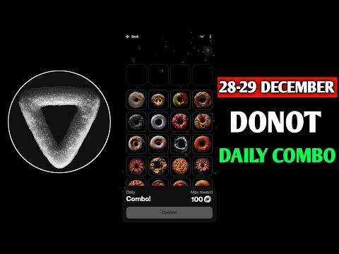 Donot Daily Combo 29 December | Donot Daily Combo Today | Daily Combo Donot | Donot 29 December