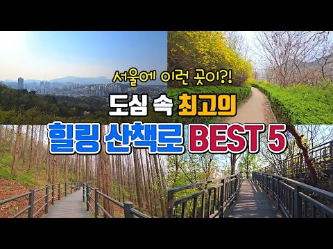 도심 속 최고의 힐링 산책로 BEST5 /국내여행 /서울 가볼만한곳 /서울 여행 /4월 여행지 추천/ 5월 여행지 추천 /둘레길 가볼만한곳 /걷기 좋은 길