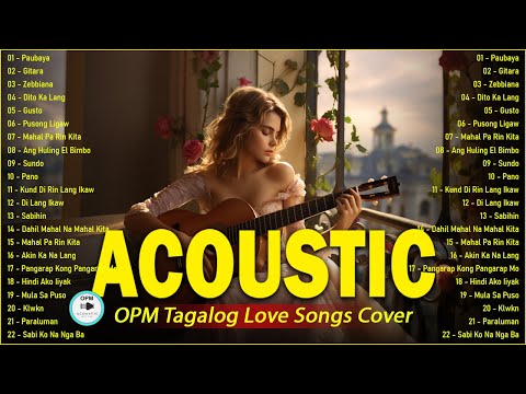 Sweet OPM Acoustic Top Hits With Lyrics 2024 ❤️ Chill Of Trending Tagalog Songs Cover Playlist 672