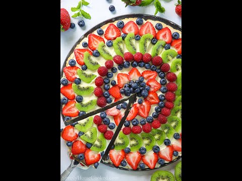 How to Make Fruit Pizza