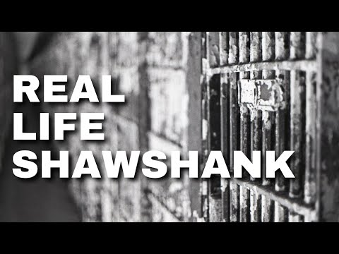 Shawshank on black and white film