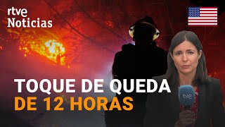 INCENDIO LOS ÁNGELES: DETIENEN al PRESUNTO PIRÓMANO y a veinte SAQUEADORES | RTVE Noticias