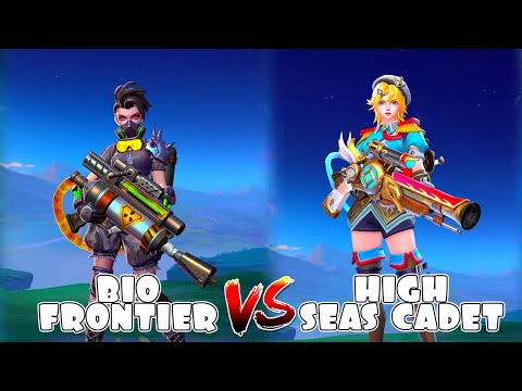 Kimmy High Seas Cadet VS Bio Frontier Skin Comparison