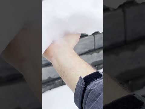 Holding a -196°C Snowball