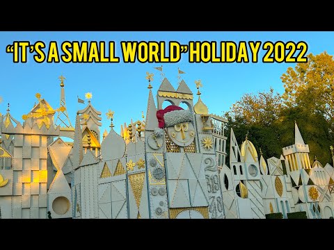 Disneyland “It’s a Small World” Holiday 2022