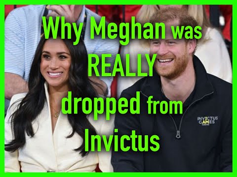 TRUTH of WHY MEGHAN was DROPPED from INVICTUS. THERE WOULD HAVE BEEN A MASS WALKOUT IF SHE SPOKE.