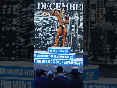 【75kg以下級優勝】2024年IFBB世界ワールドカップ/ IFBB Men's World Cup Body Building up to 75kg Keita Shimada