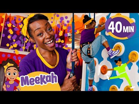 Meekah's Rock Climbing | Exercise With Meekah! | Educational Videos for Kids | Blippi and Meekah TV