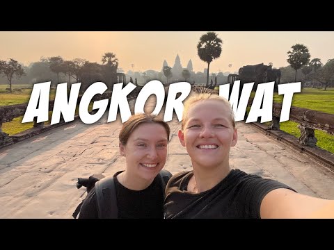 Visiting the World's Largest Religious Monument in Cambodia! (Angkor Wat) 🇰🇭