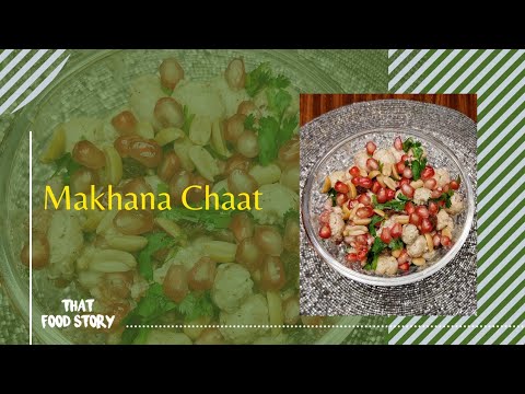 Makhana Chaat | Easy Healthy Snack Ideas | Makhana Snack Recipe | 5 Mins Snack Ideas