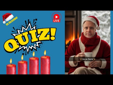 Live-Quiz mit tollen Preisen!!! Letzte Ausgabe kurz vor Weihnachten!!!