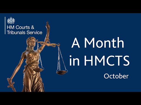 A Month in HMCTS - October 2024