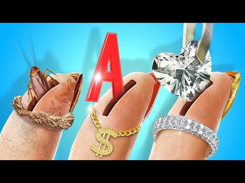 Poor vs Rich vs Giga Rich Student! Crazy School Hacks and Pranks