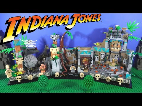 Lego Indiana Jones 77015. TEMPLE OF THE GOLDEN IDOL