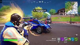 Je m'amuse en voiture dans fortnite