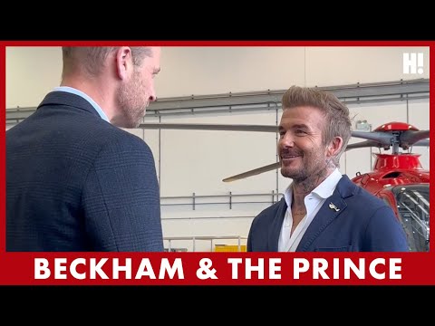 David Beckham & Prince William JOIN FORCES! | HELLO!