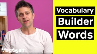 Vocabulary Builder Words - GRE Vocabulary Wednesday