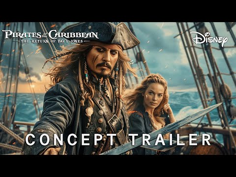 Pirates of the Caribbean 6: The Return Of Davy Jones - Concept Trailer | Johnny Depp, Margot Robbie