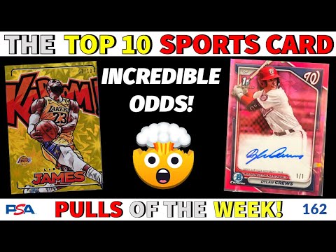 THIS GUY PULLED 2 CARDS OVER $35K IN THE SAME WEEK!🤯 | TOP 10 SPORTS CARD PULLS OF THE WEEK | EP 163