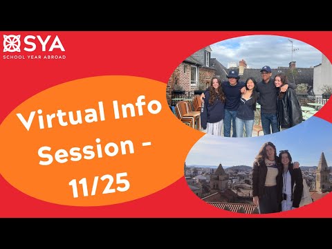 SYA Info Session November 25