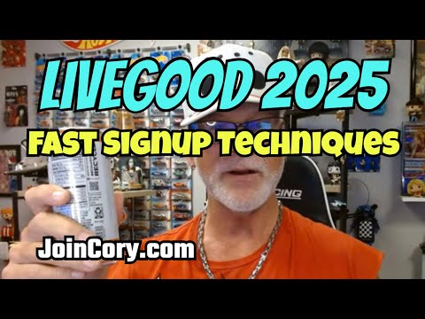 !LIVEGOOD 2025: Fast Signup Techniques, 10 In 12 Days! How?