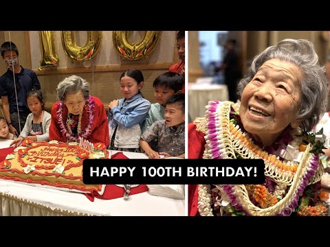 100th Birthday Celebration in Hawaii