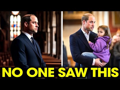 Prince William SPOTS 5 Year Old Girl Alone In Church, What She Does Next Will Melt Your Heart!