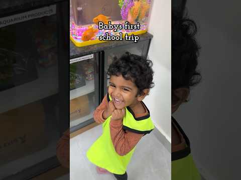 Baby’s 1st school trip #telugushorts #teluguvideos #vlogstelugu #teluguvlogs #dailyvlog #telugunews