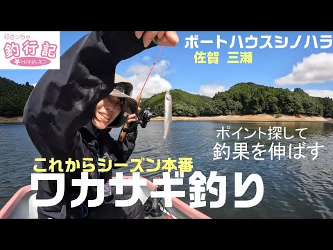 シーズン開幕！ボートワカサギ釣り　北山ダム ボートハウスシノハラ