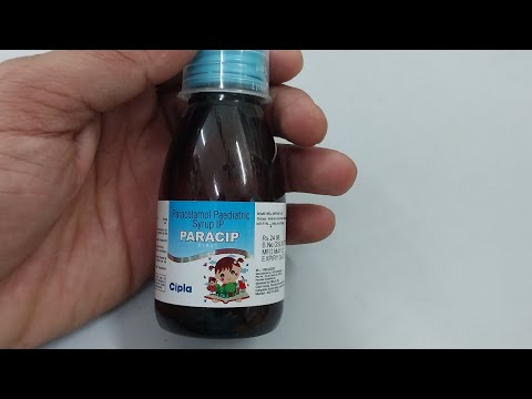 Paracip syrup use for children// बुखार और दर्द की syrup