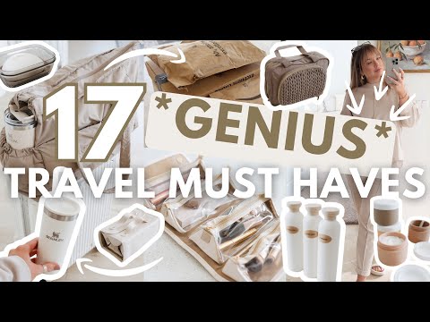 17 *GENIUS* AMAZON TRAVEL MUST HAVES: packing tips + packing organization + new travel gadgets